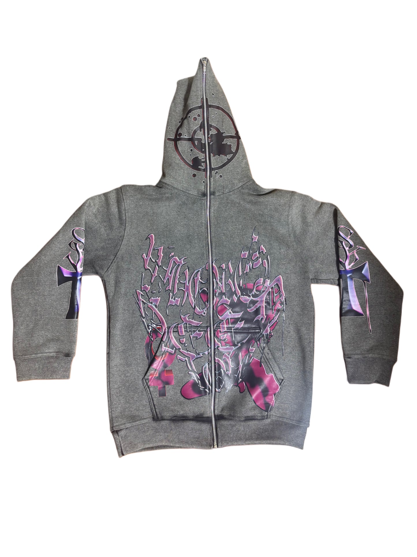 WHORES NEED LOVE ZIP UP